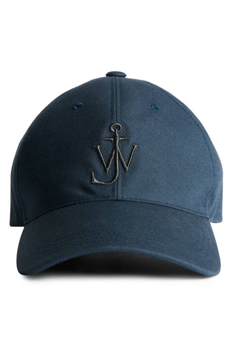 Embroidered Anchor Logo Baseball Cap