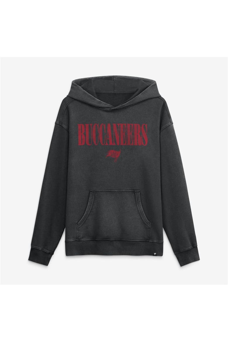 Men's Fanatics Black Tampa Bay Buccaneers Relaxed Intense Rivalry French Terry Hoodie, Alternate, color, Black