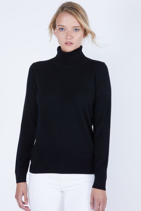 Classic Turtleneck Cashmere Sweater