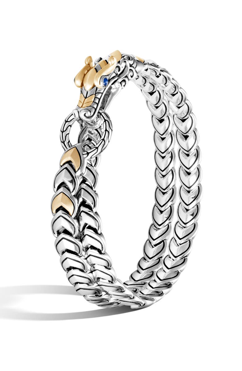 John Hardy Legends Naga Double Wrap Bracelet, Alternate, color, 