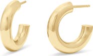 Brook and York Rina Tube Hoop Earrings