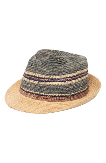 San Diego Hat Stingy Brim Upf 50+ Fedora Hat In Blue