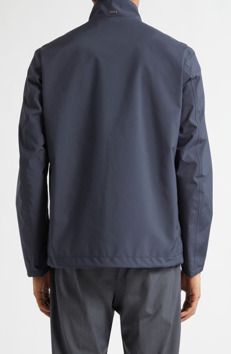 Herno New Rain Jacket, Alternate, color, Navy/ Camel