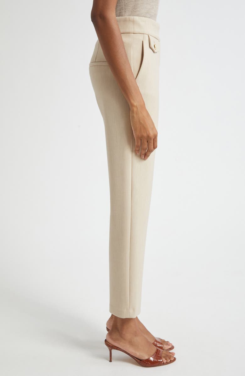 Veronica Beard Renzo Crop Trousers, Alternate, color, Heathered Sand