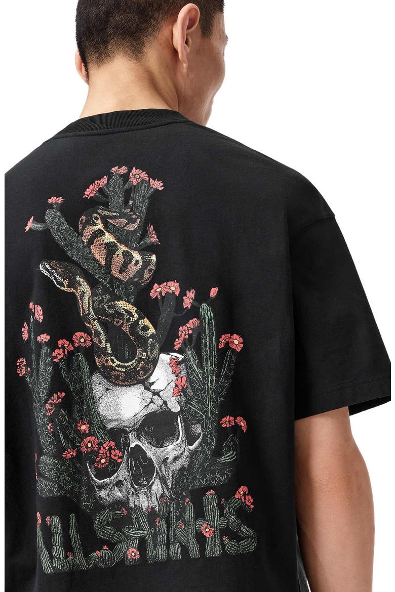 Cacti Graphic T-Shirt, Alternate, color, WASHED BLACK