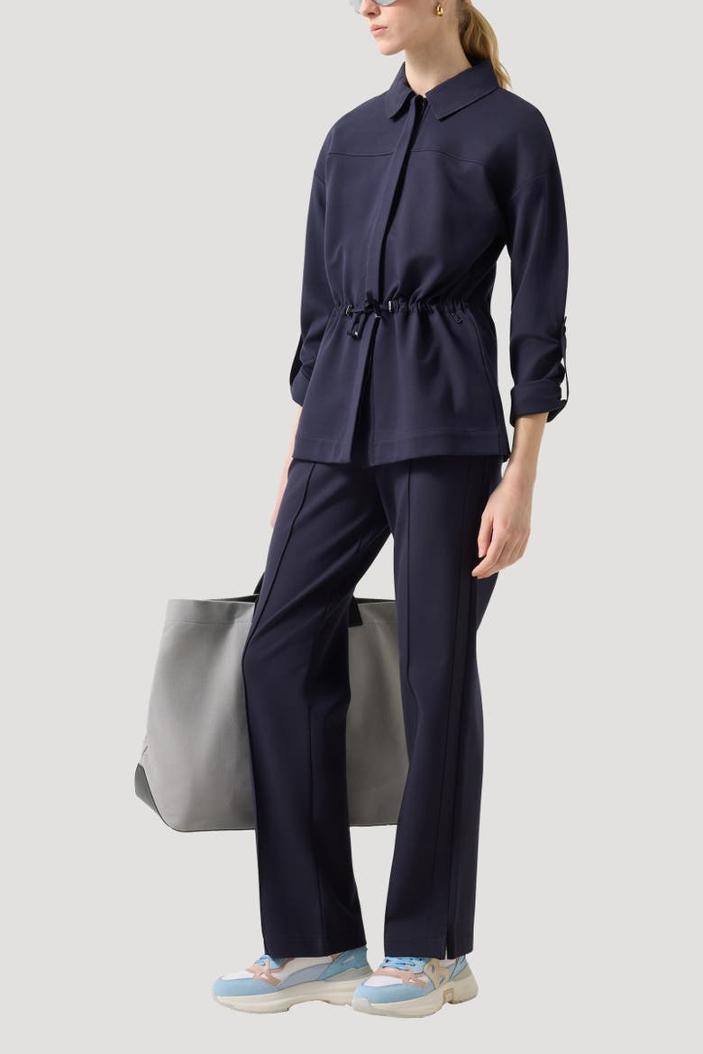 Paloma Jersey Jacket, Alternate, color, Navy blue