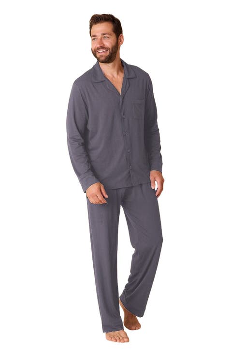 Men's Pima Knit Pajama Set