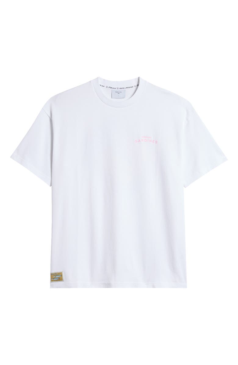 Percival Sardines Oversize Graphic T-Shirt, Alternate, color,