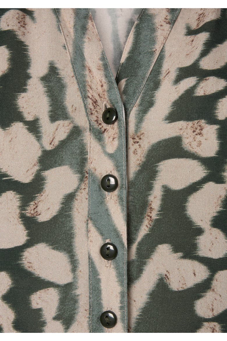 Sleeveless Animal Print Maxi Dress, Alternate, color, Animal Print
