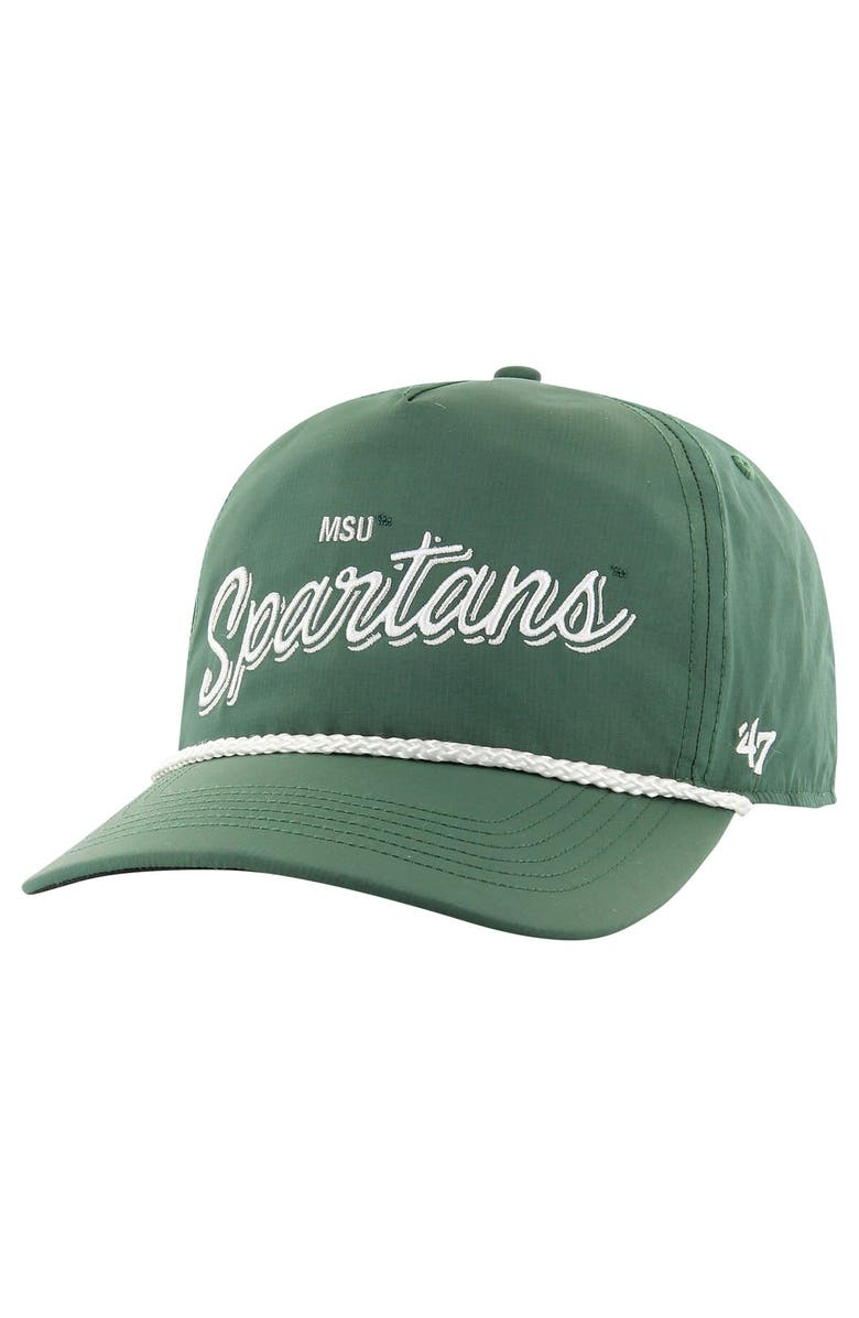 '47 Men's '47 Green Michigan State Spartans Fairway Hitch Adjustable Hat, Main, color,