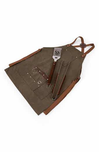 Picnic Time Barbecue Apron & Tools Set