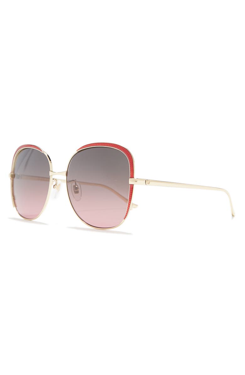 Gucci 58mm Square Sunglasses, Alternate, color,