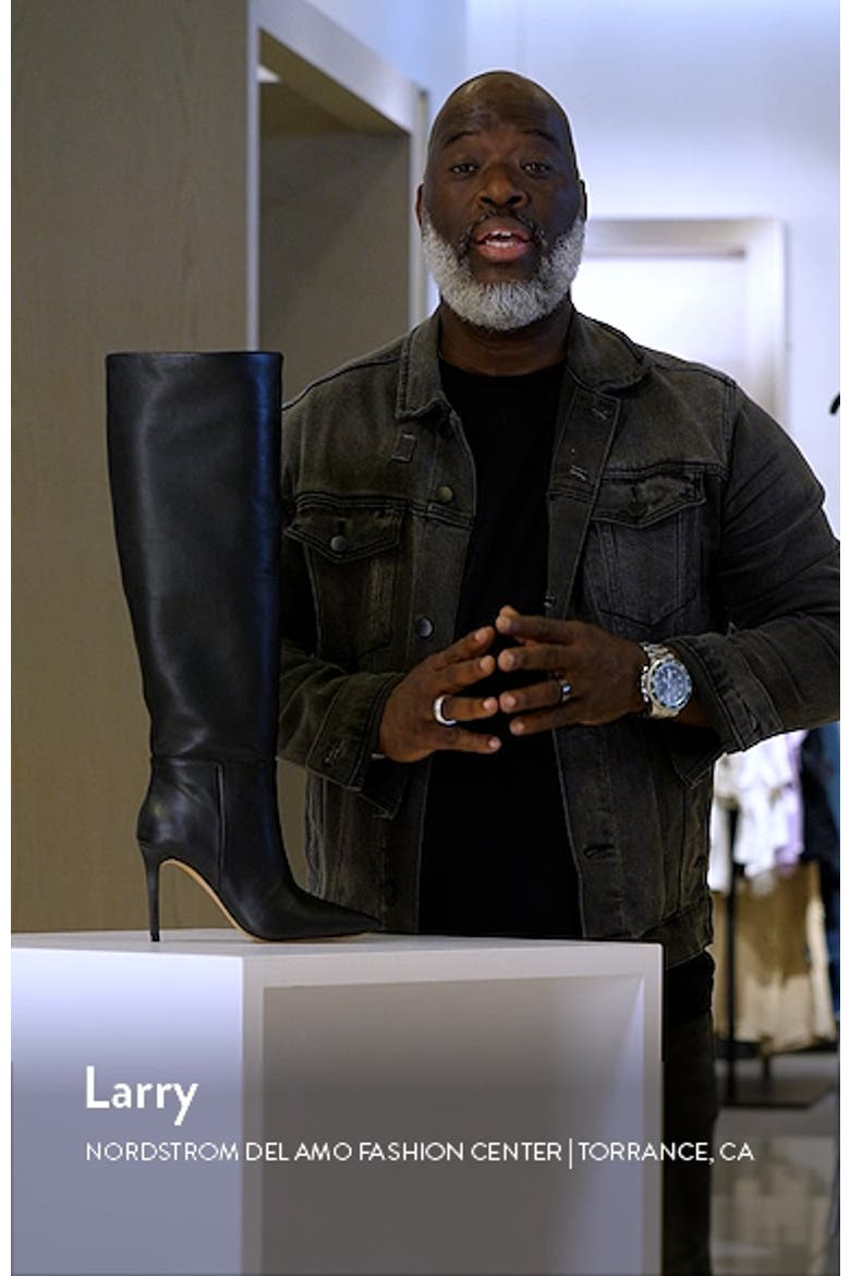 Kashleigh Pointed Toe Knee High Boot video