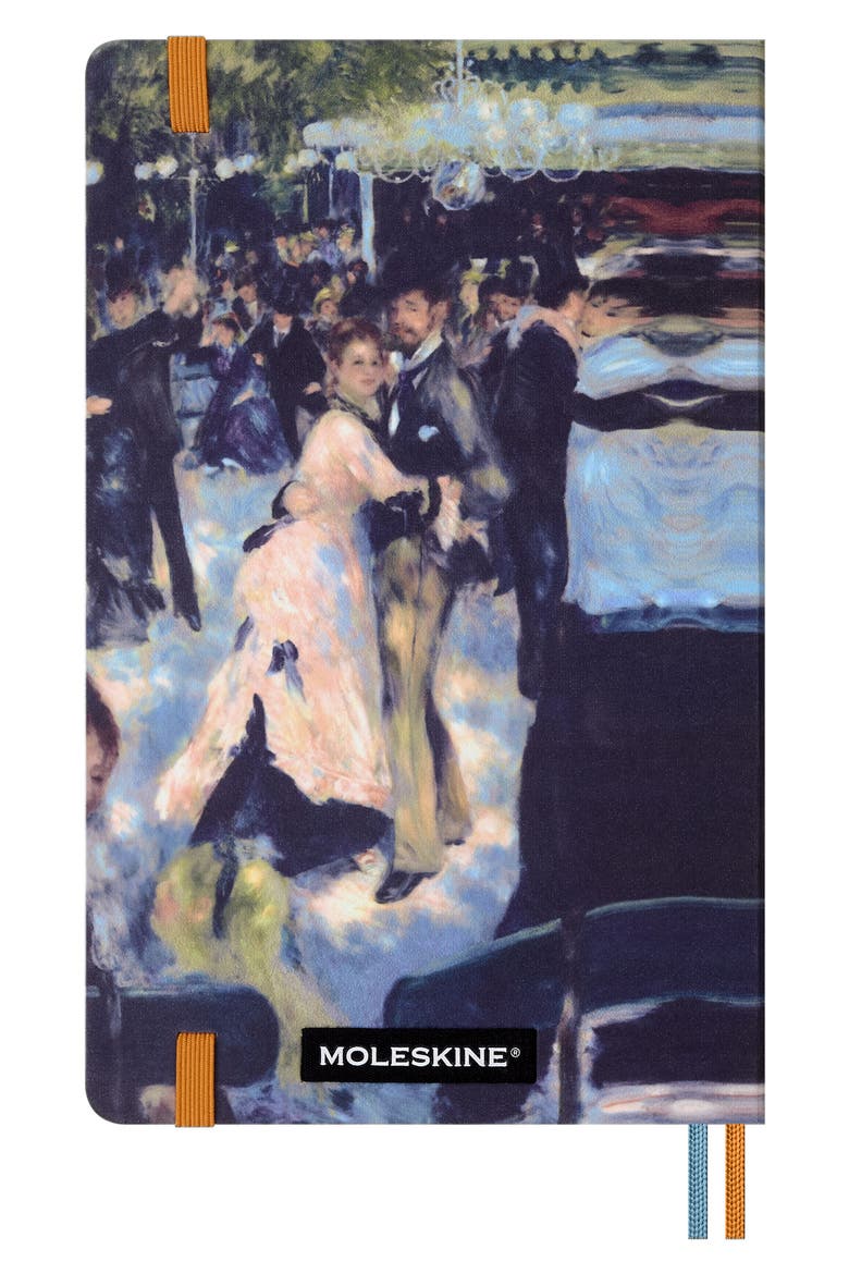 Impressionism Large Notebook, Alternate, color, DECORATED