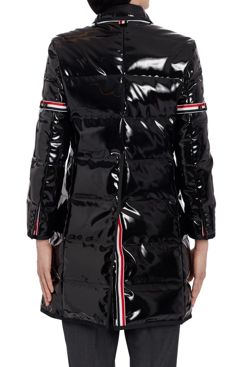 Chesterfield Down Puffer Overcoat, Alternate, color, BLACK 001