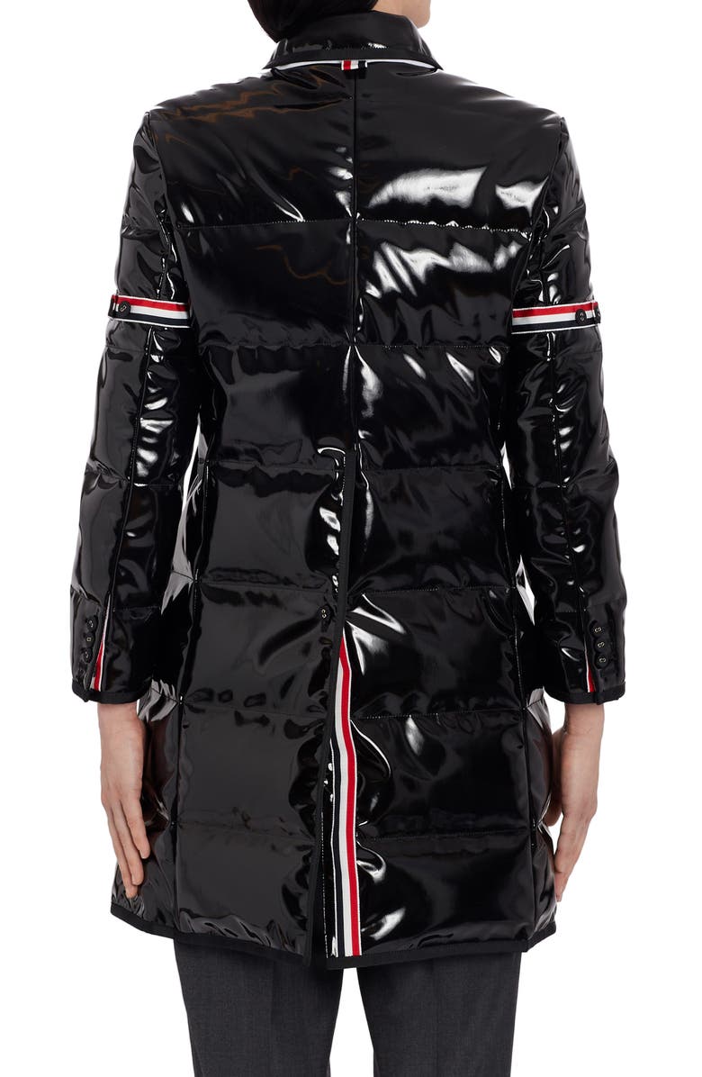 Thom Browne Chesterfield Down Puffer Overcoat, Alternate, color,