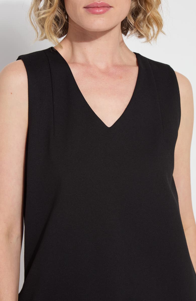 Lysse 'Lyssentials Perfect A-Line Ponte Dress, Alternate, color, Black