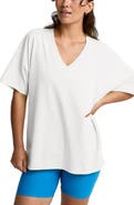 Beyond Yoga SoftKnit Better Than Ever Oversize V-Neck T-Shirt