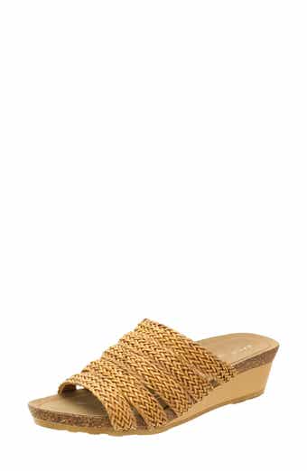 Fabiana Platform Wedge Slide Sandal