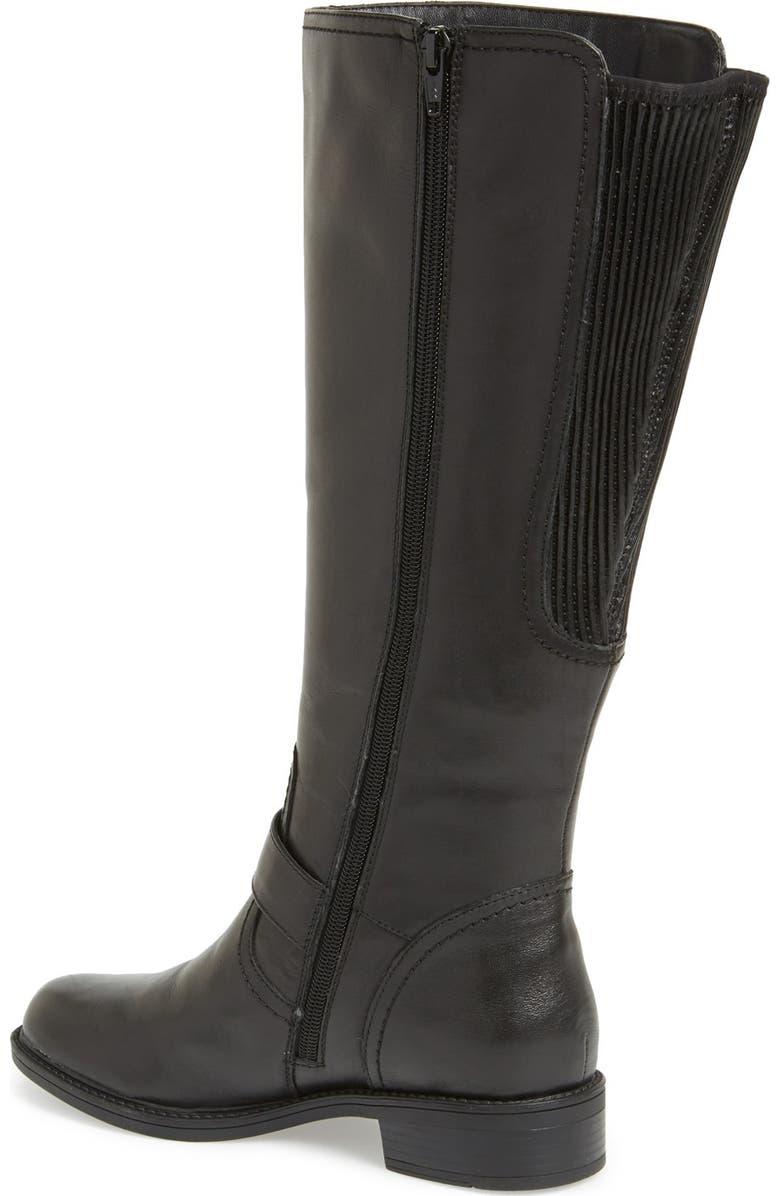 David Tate 'Branson' Tall Riding Boot, Alternate, color, Black