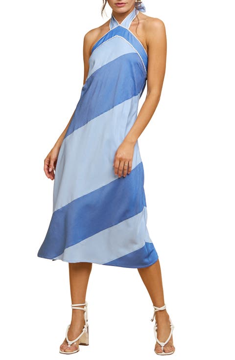 Alishia Halter Neck Shealth Dress