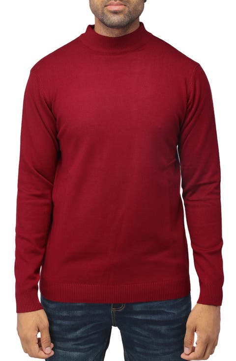 Core Mock Neck Knit Sweater