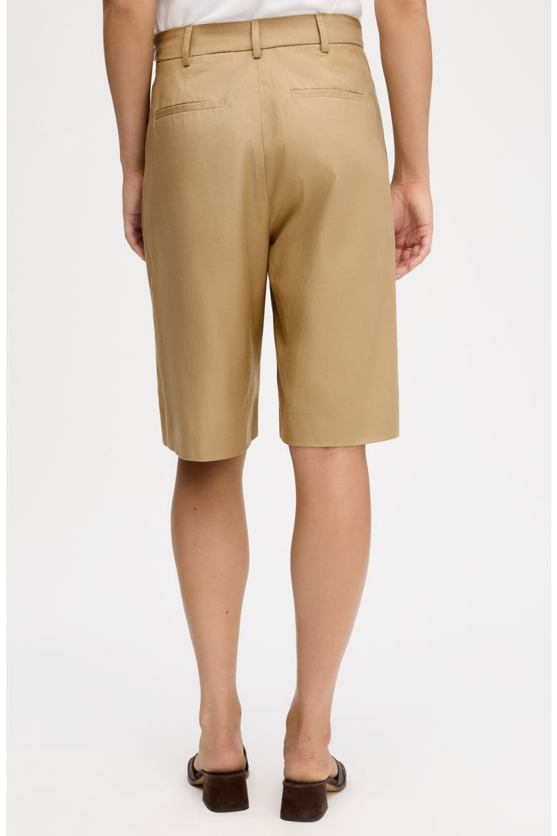 Cotton Blend Cullottes, Alternate, color, DUNE