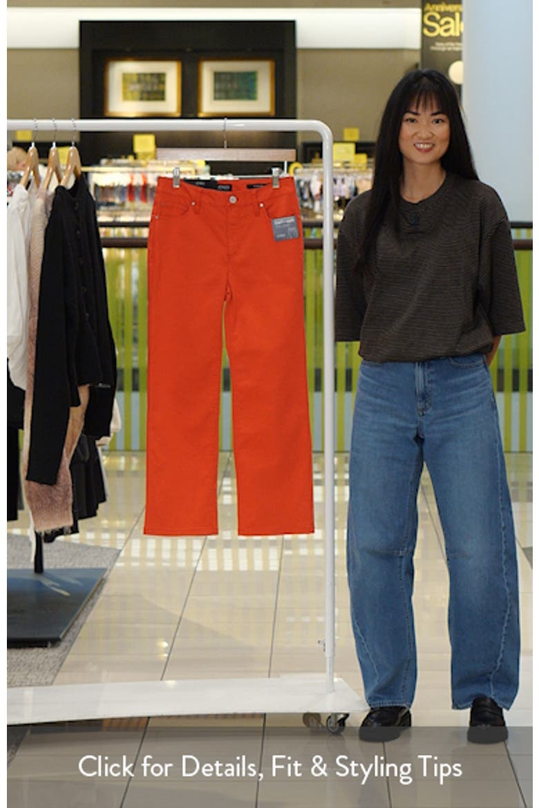 Lexington Crop Straight Leg Pants video