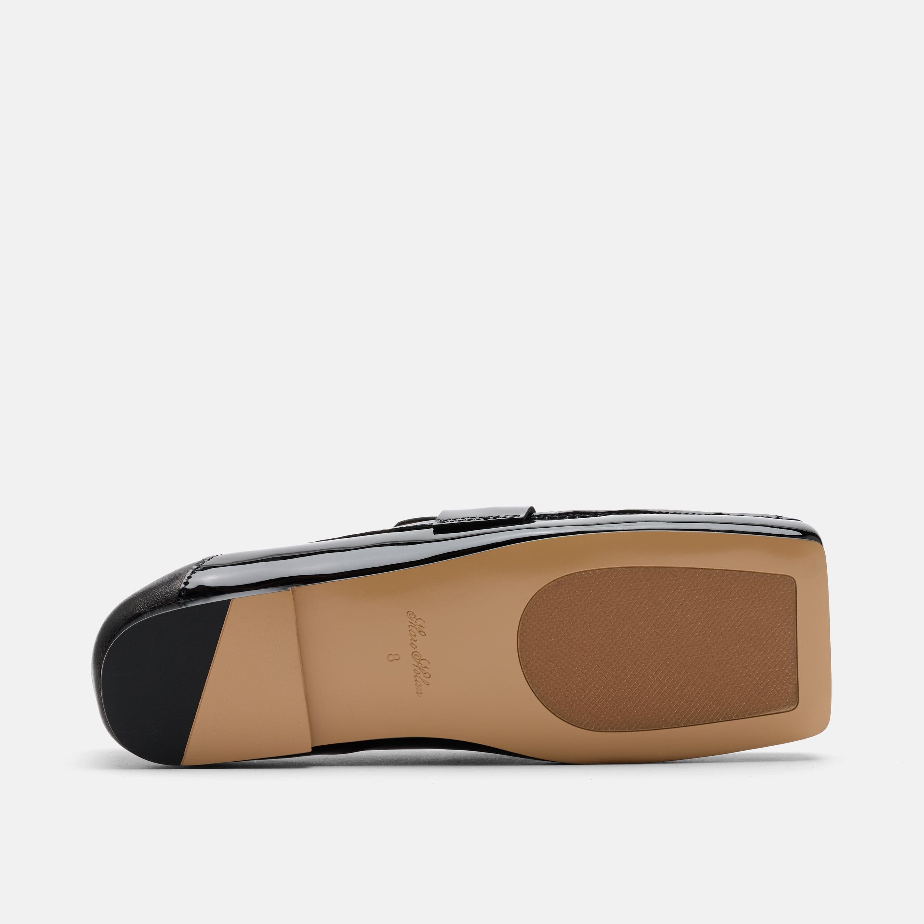 MARC NOLAN Simone Patent Leather Tassel Loafers, Alternate, color, Black