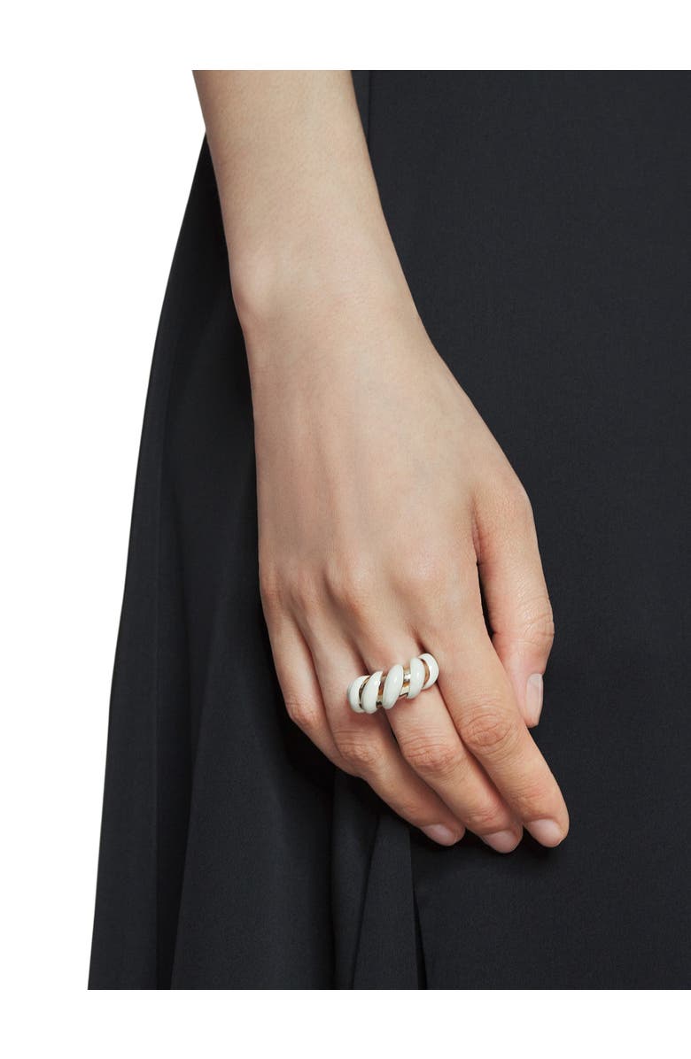 Lanvin Mélodie Candy Ring, Alternate, color, Off White