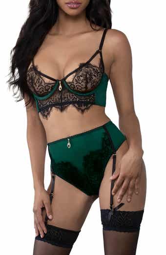Seven ‘til Midnight Eyelash Lace Bra & Panties Set