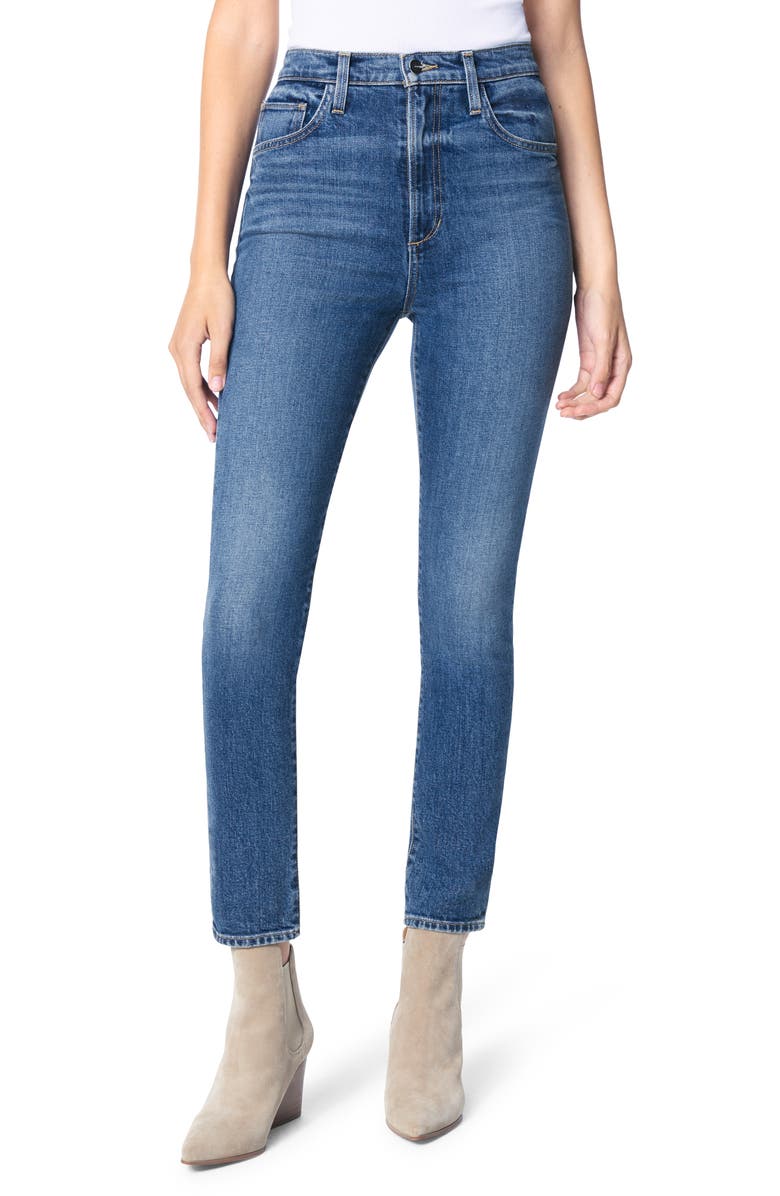 Joe's The Raine Super High Waist Ankle Slim Jeans, Main, color, 