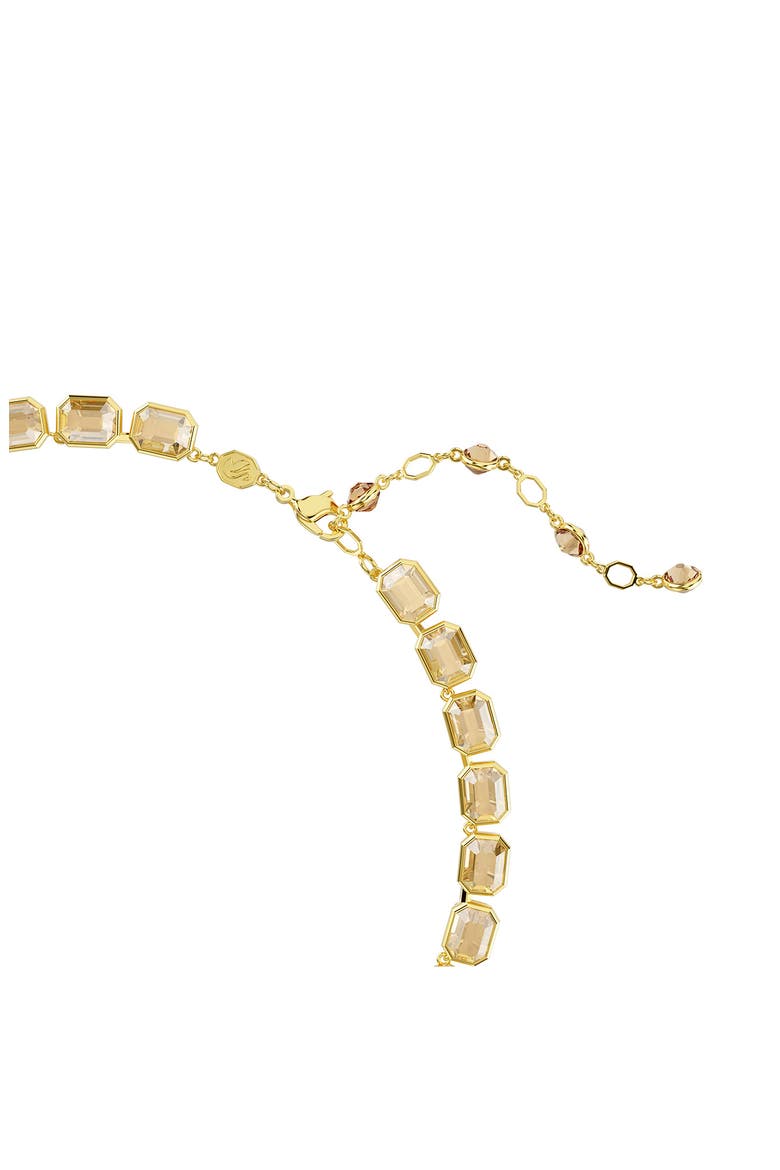 Millenia Crystal Collar Necklace, Alternate, color, GOLD/ MULTI