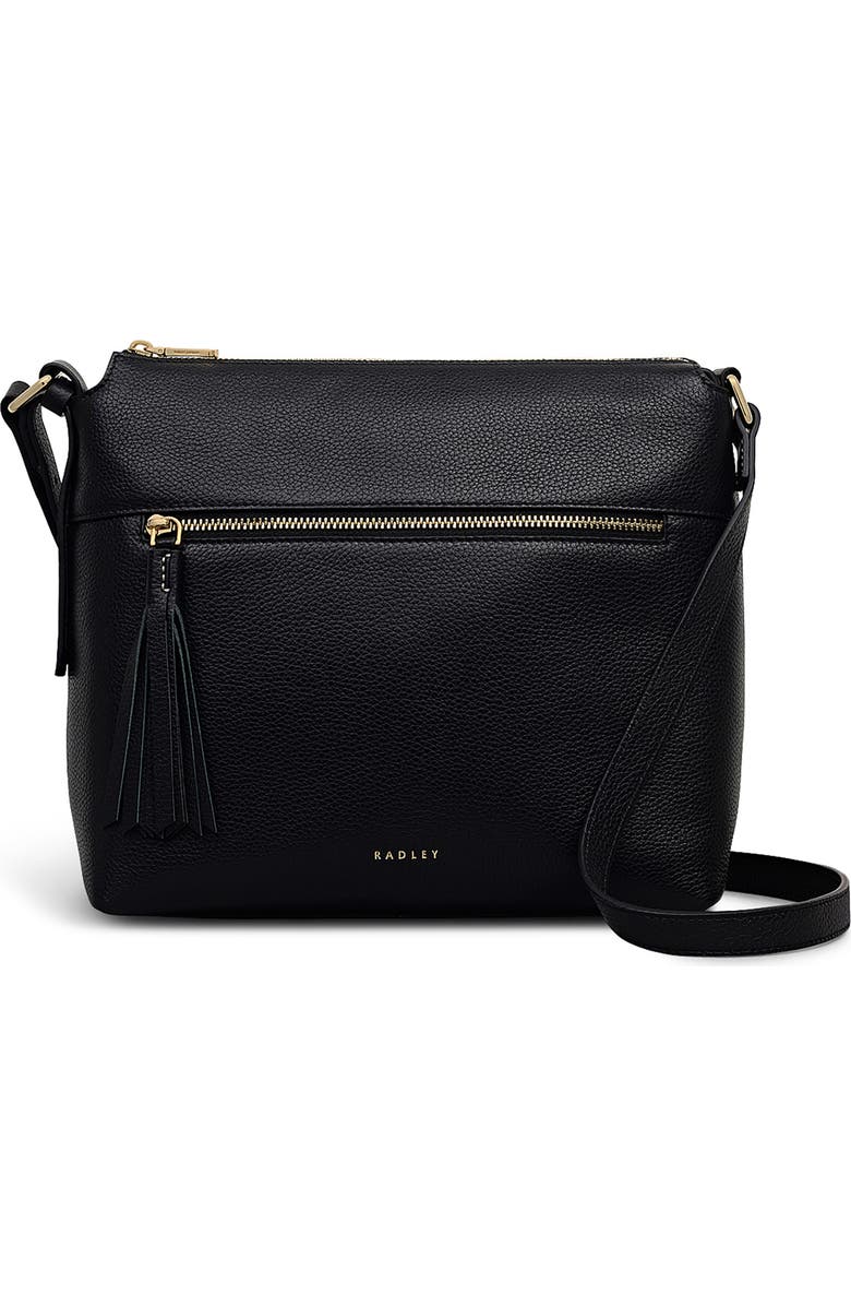 Radley Fountain Mews Small Crossbody Bag, Main, color, Black