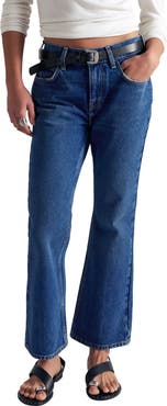 Free People Elowen Crop Kick Flare Jeans