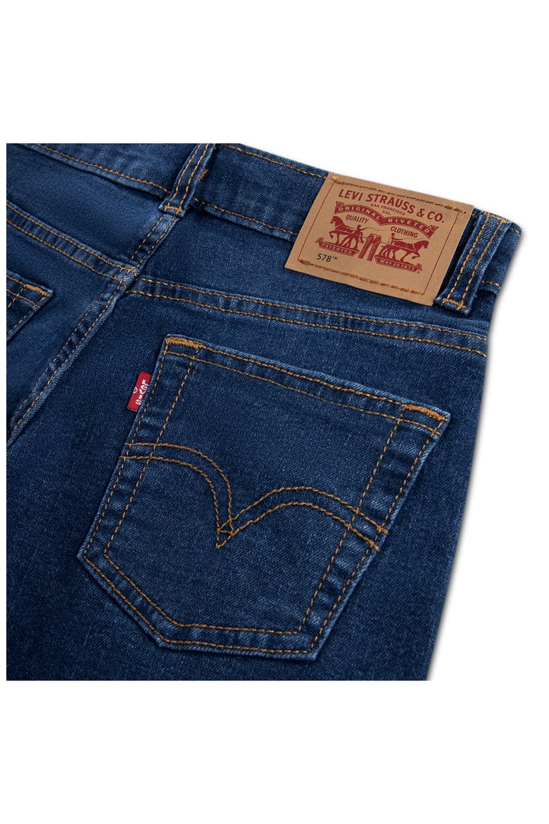 Kids' 578 Baggy Fit Jeans, Alternate, color, BLUE STREAK