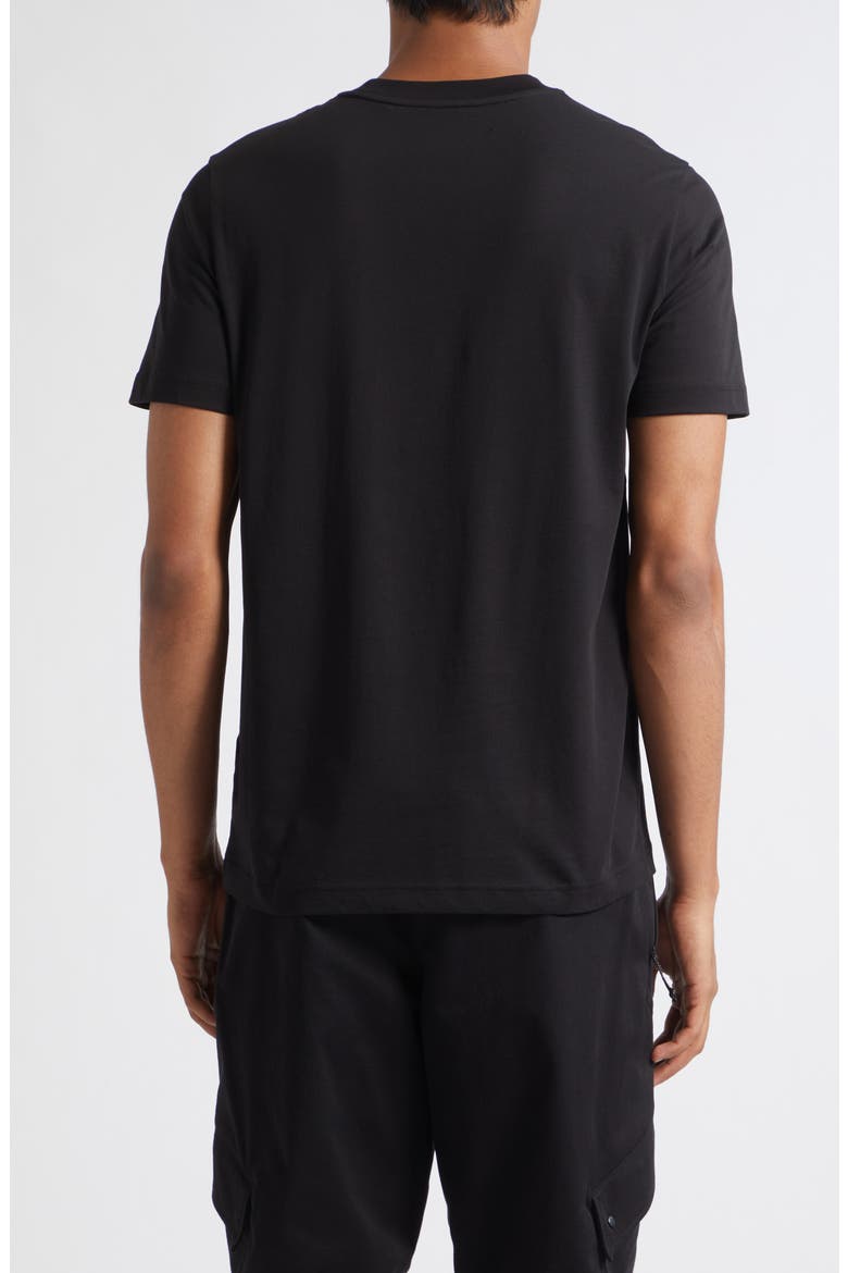Logo Patch T-Shirt, Alternate, color, BLACK