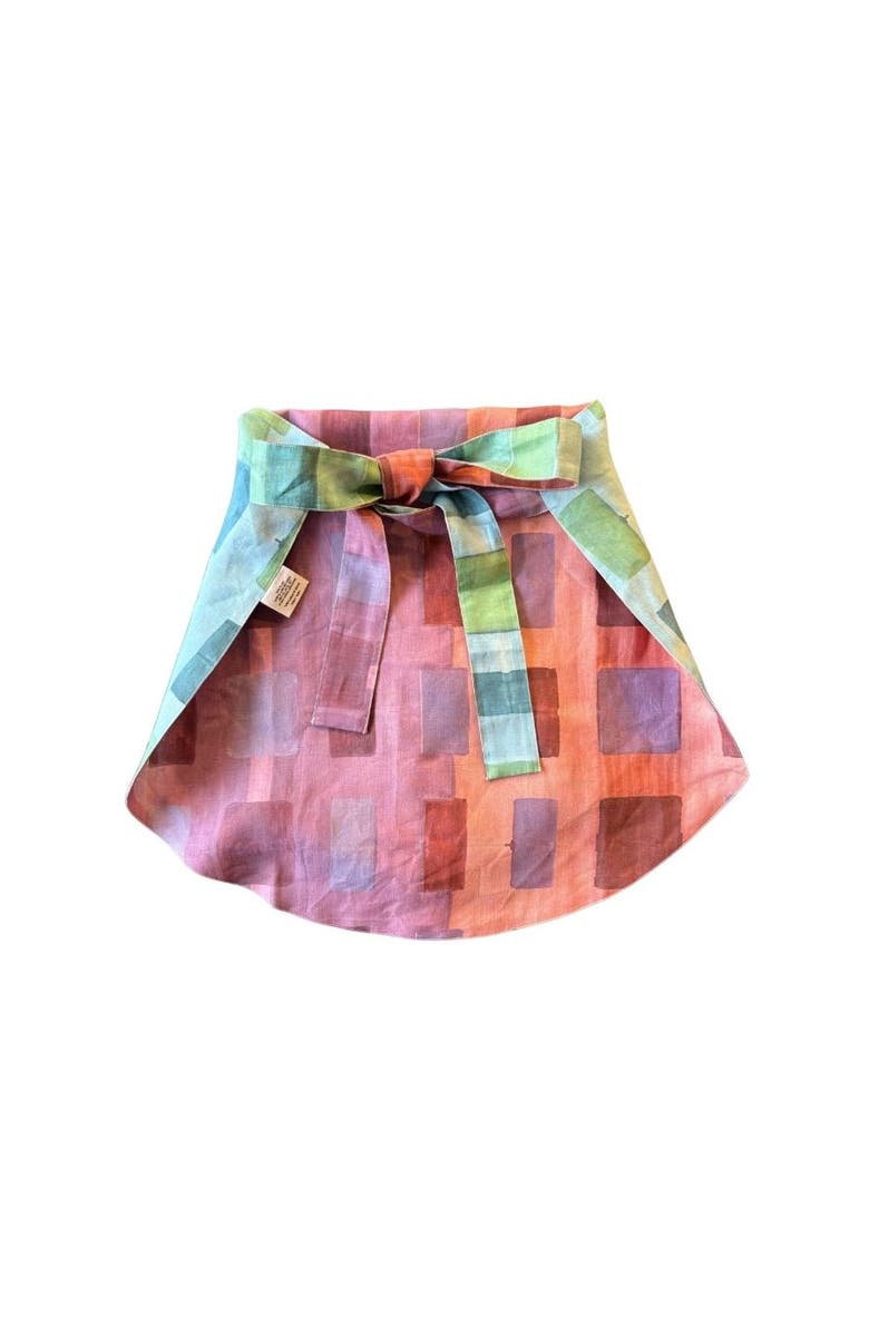 Goldie Home The Gemma Apron in Tapestry, Alternate, color, Blue