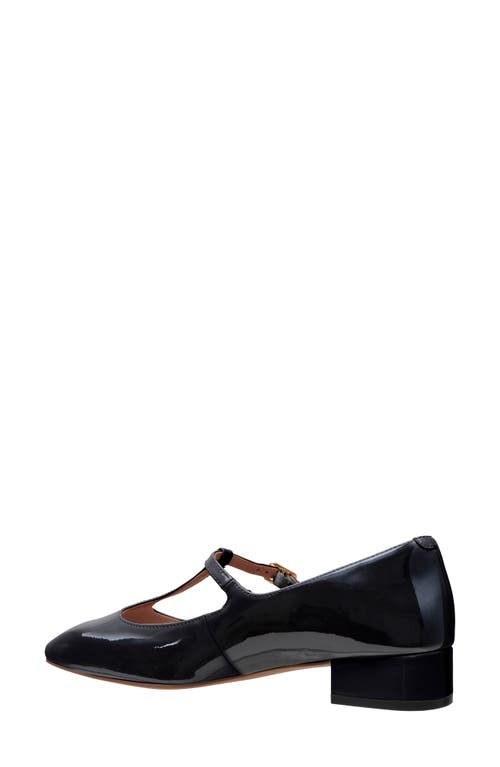 Linea Paolo Marcel T-strap Pump In Black