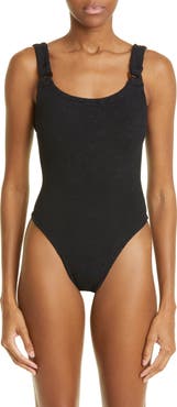 Hunza G Domino One-Piece Swimsuit