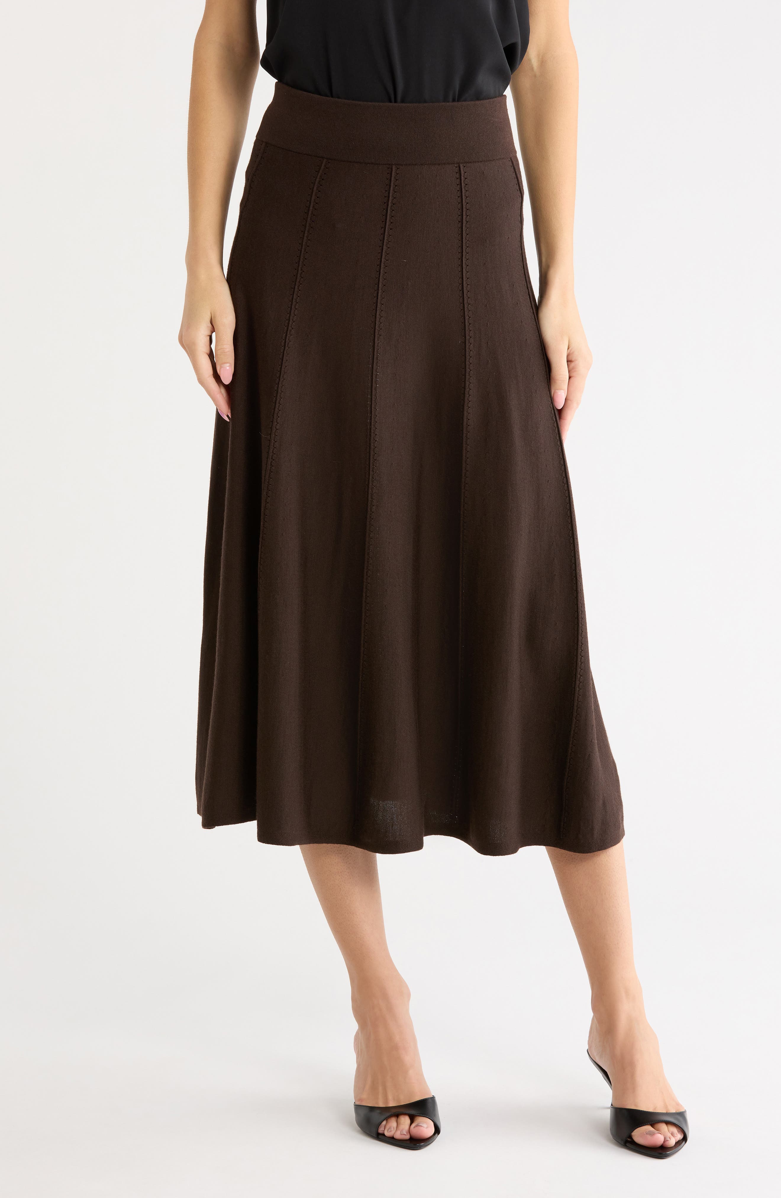 Willow Virgin Wool Rib Skirt