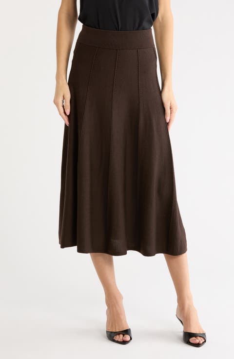 Willow Virgin Wool Rib Skirt