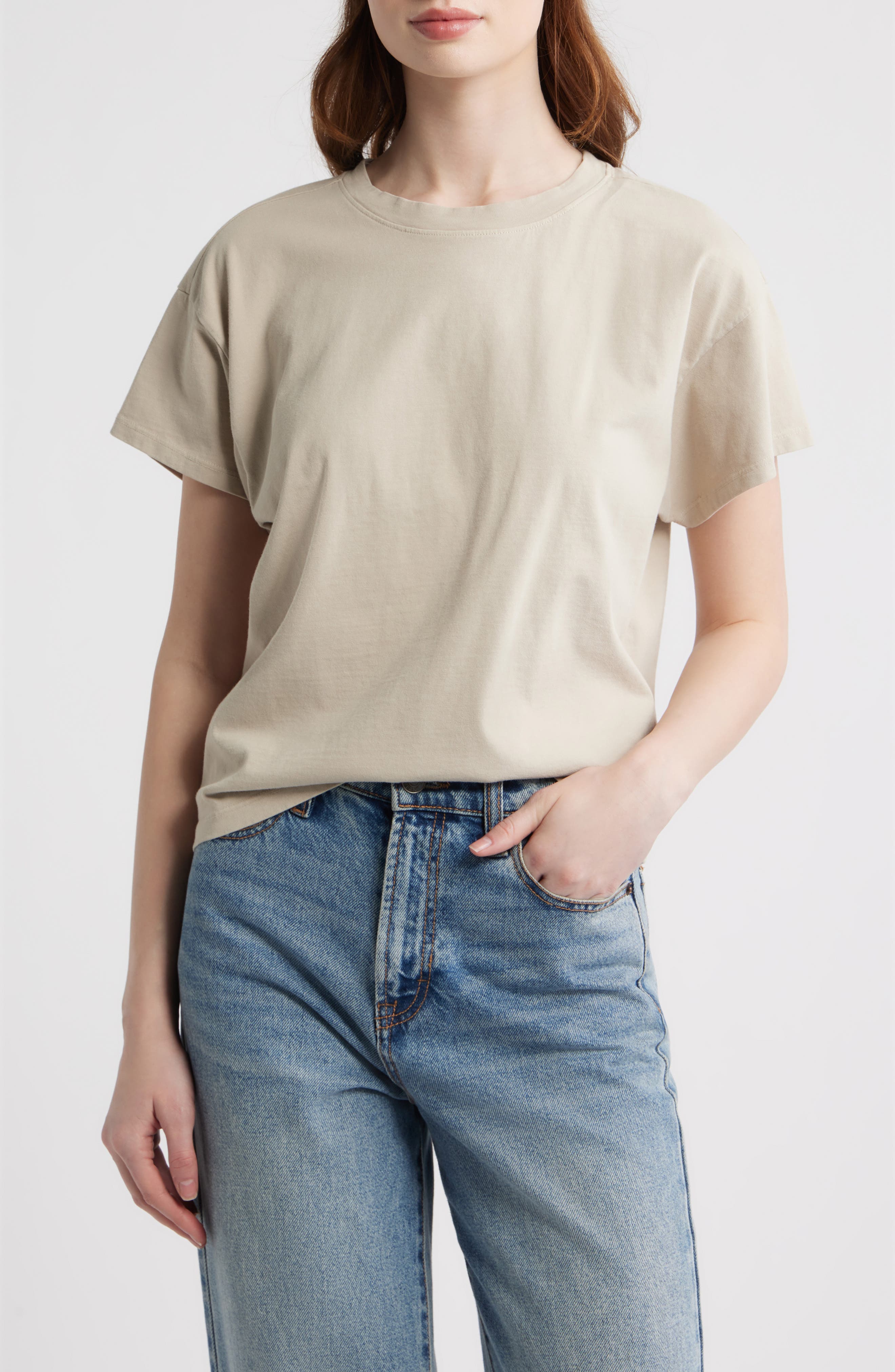 Kelly Washed Boxy Cotton T-Shirt - image 3