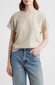 rag & bone Kelly Washed Boxy Cotton T-Shirt