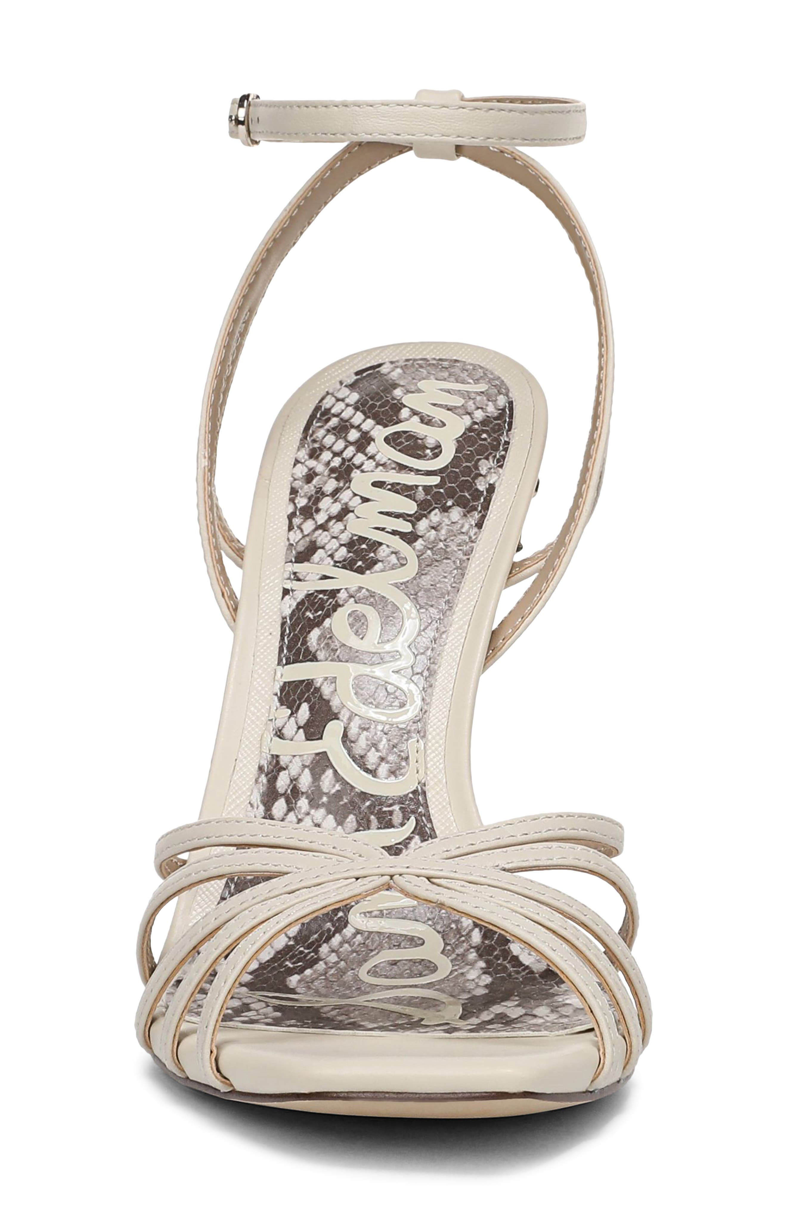 Lili Ankle Strap Sandal, Alternate, color, MODERN IVORY