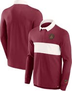 FANATICS Men's Fanatics Branded Red Atlanta United FC Penalty Kick Long Sleeve Polo