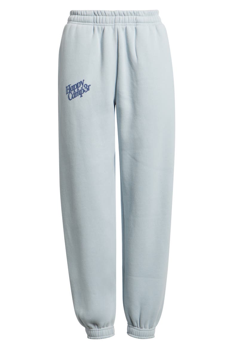 Puff Series Core Logo Cotton Blend Joggers, Alternate, color, SNOWFLAKE BLUE