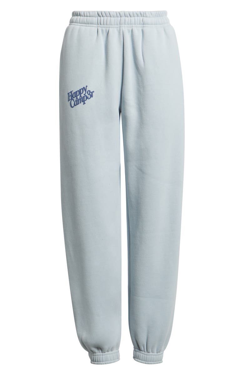 HAPPY CAMP3R Puff Series Core Logo Cotton Blend Joggers, Alternate, color, Snowflake Blue