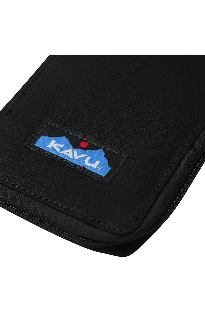 KAVU Go Time Cross Body Wallet - Women
s, Alternate, color, Black