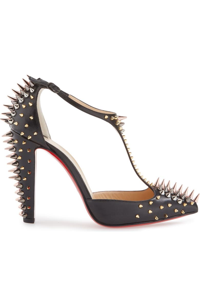 Christian Louboutin 'Goldostrap' Pump, Alternate, color,